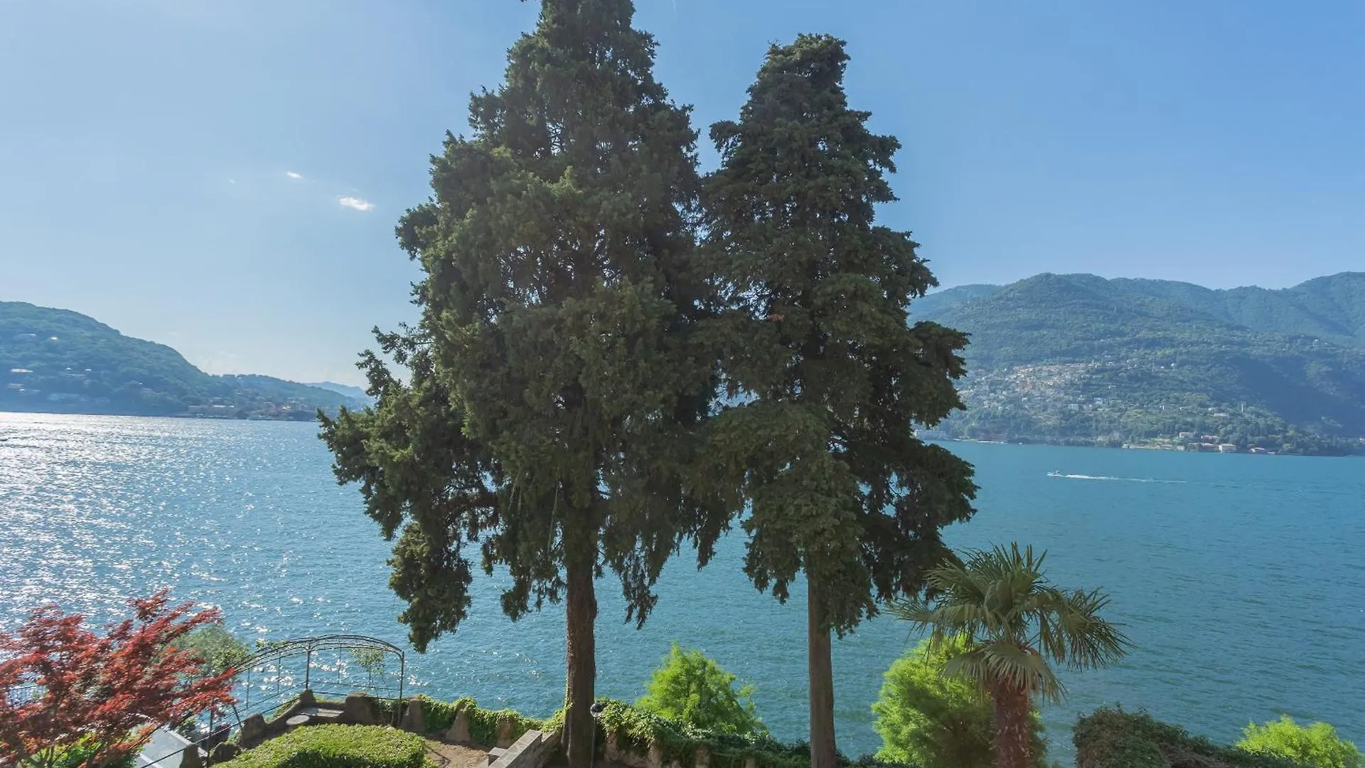 Front Lake Apartment With Private Funicular By Rent All Como