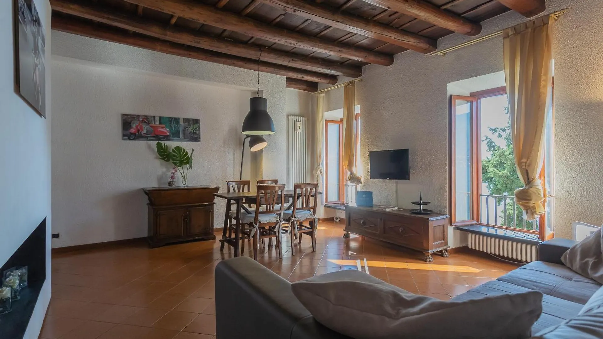 Front Lake Apartment With Private Funicular By Rent All Como
